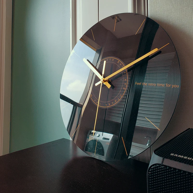 Luxury Lifestyle Watches - Luxury Silent Wall Clock Living Room