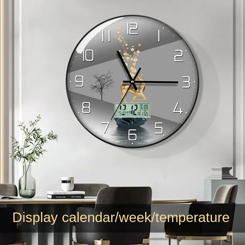 Luxury Lifestyle Watches - Watch Wall Clock Living Room with