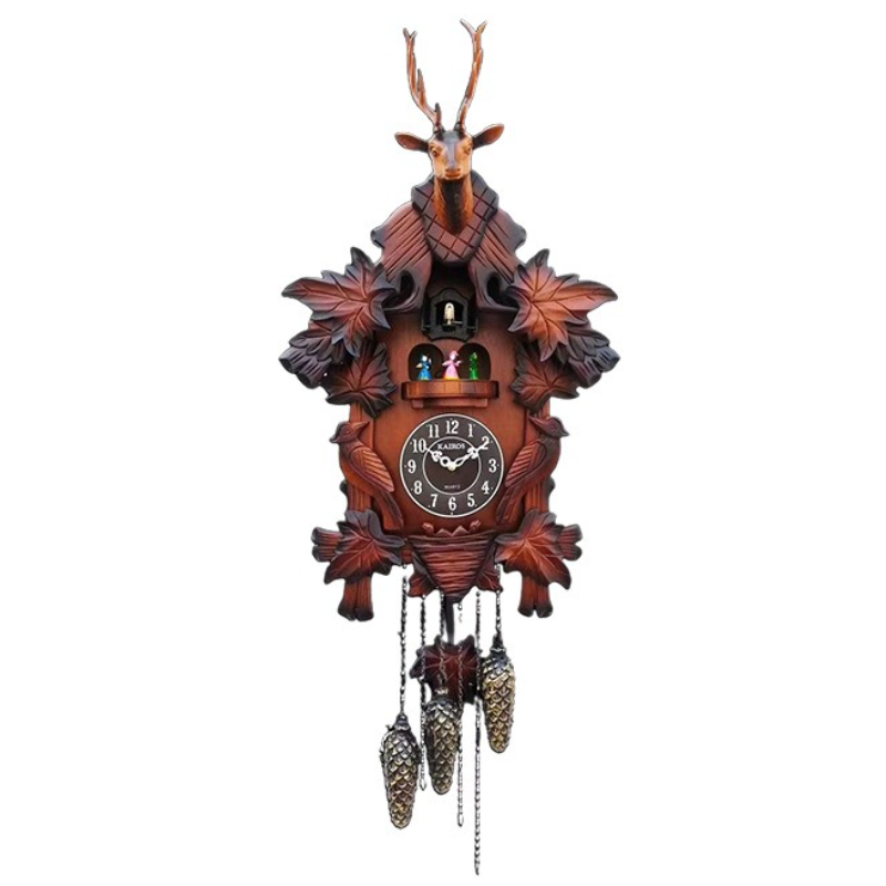 Luxury Lifestyle Watches - Cuckoo Wall Clock Solid Wood Clocks