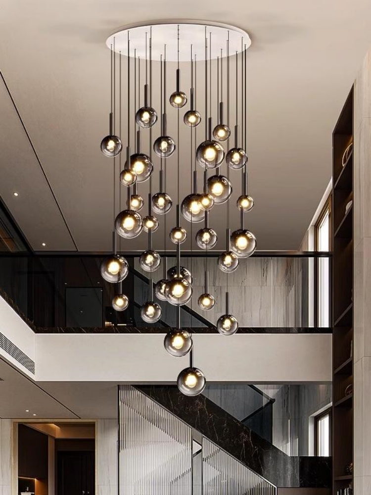 Quiet Luxury Lifestyle - Designer's Creative Art LED Glass Hanging