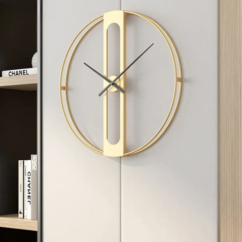 Luxury Lifestyle Watches - Minimalist Gold Wall Clocks Luxury Metal