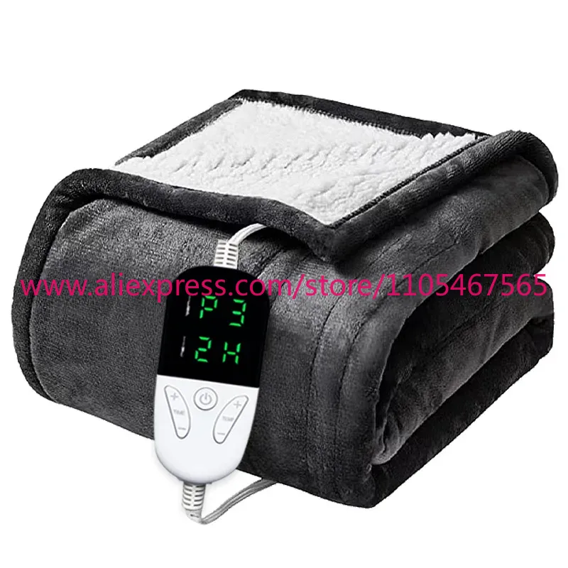 1PCS Electric Blanket Flannel  - Cashmere Throw Blanket 评论和价格