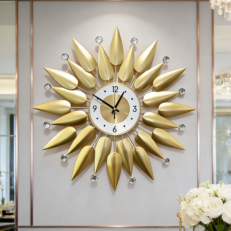 Luxury Wall Clock Metal Wall C - Luxury Lifestyle Watches 评论和价格