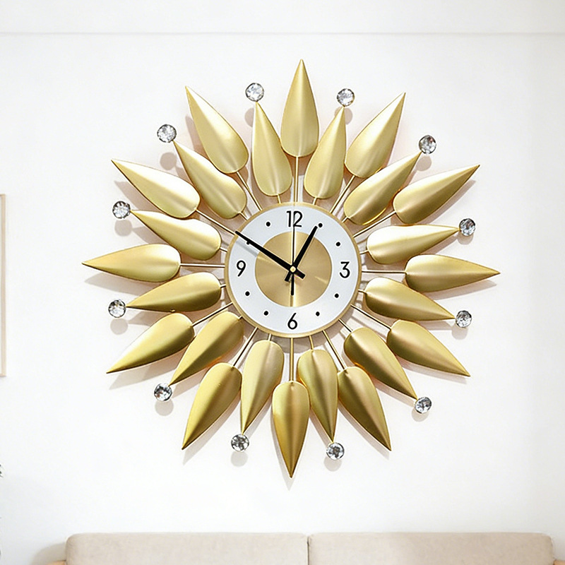 Luxury Wall Clock Metal Wall C - Luxury Lifestyle Watches 评论和价格