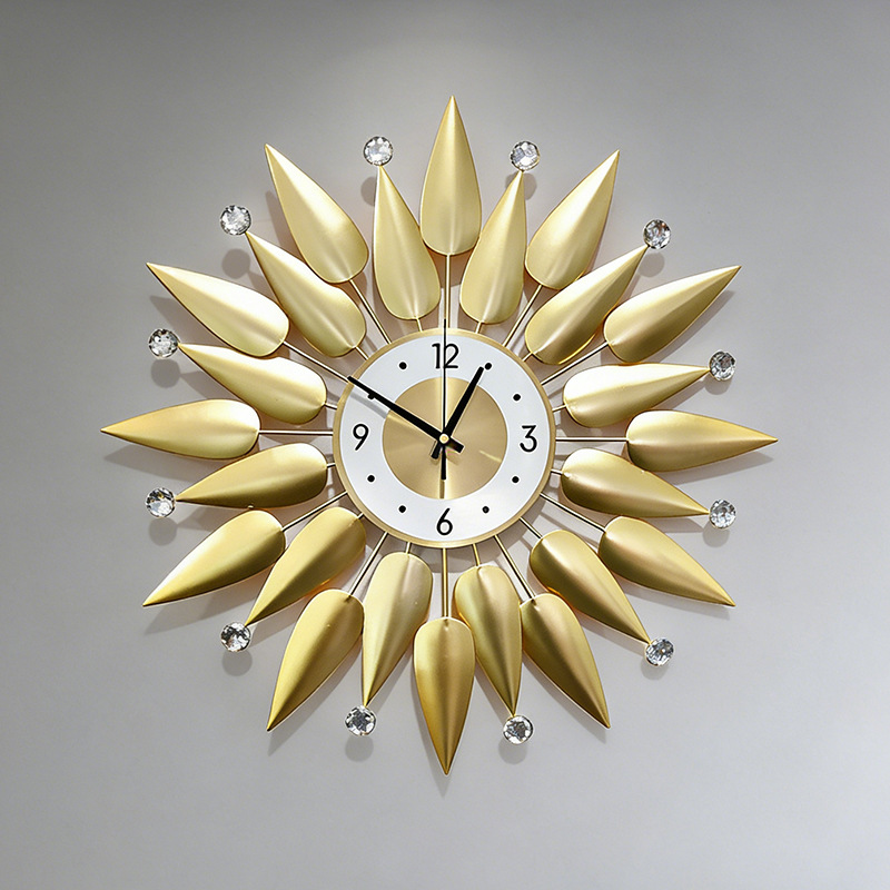 Luxury Wall Clock Metal Wall C - Luxury Lifestyle Watches 评论和价格