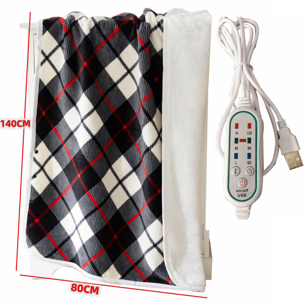 5V Wearable Heating Electric B - Cashmere Throw Blanket 评论和价格