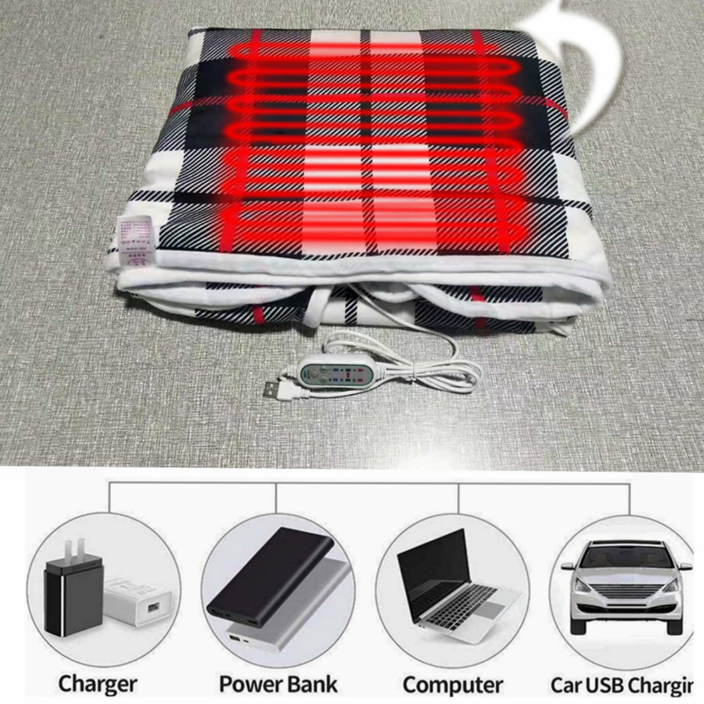 5V Wearable Heating Electric B - Cashmere Throw Blanket 评论和价格