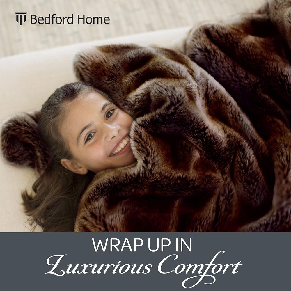 Faux Fur Throw - Luxurious, Hy - Cashmere Throw Blanket 评论和价格