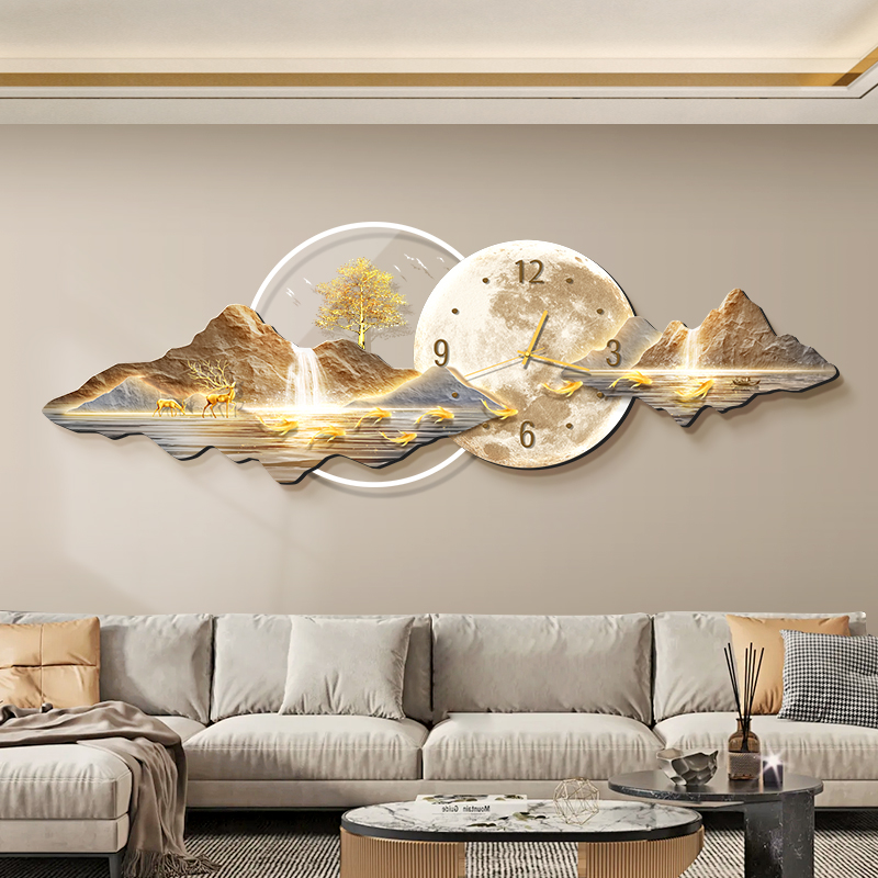 Nordic Luxury Designer Wall Cl - Luxury Lifestyle Watches 评论和价格
