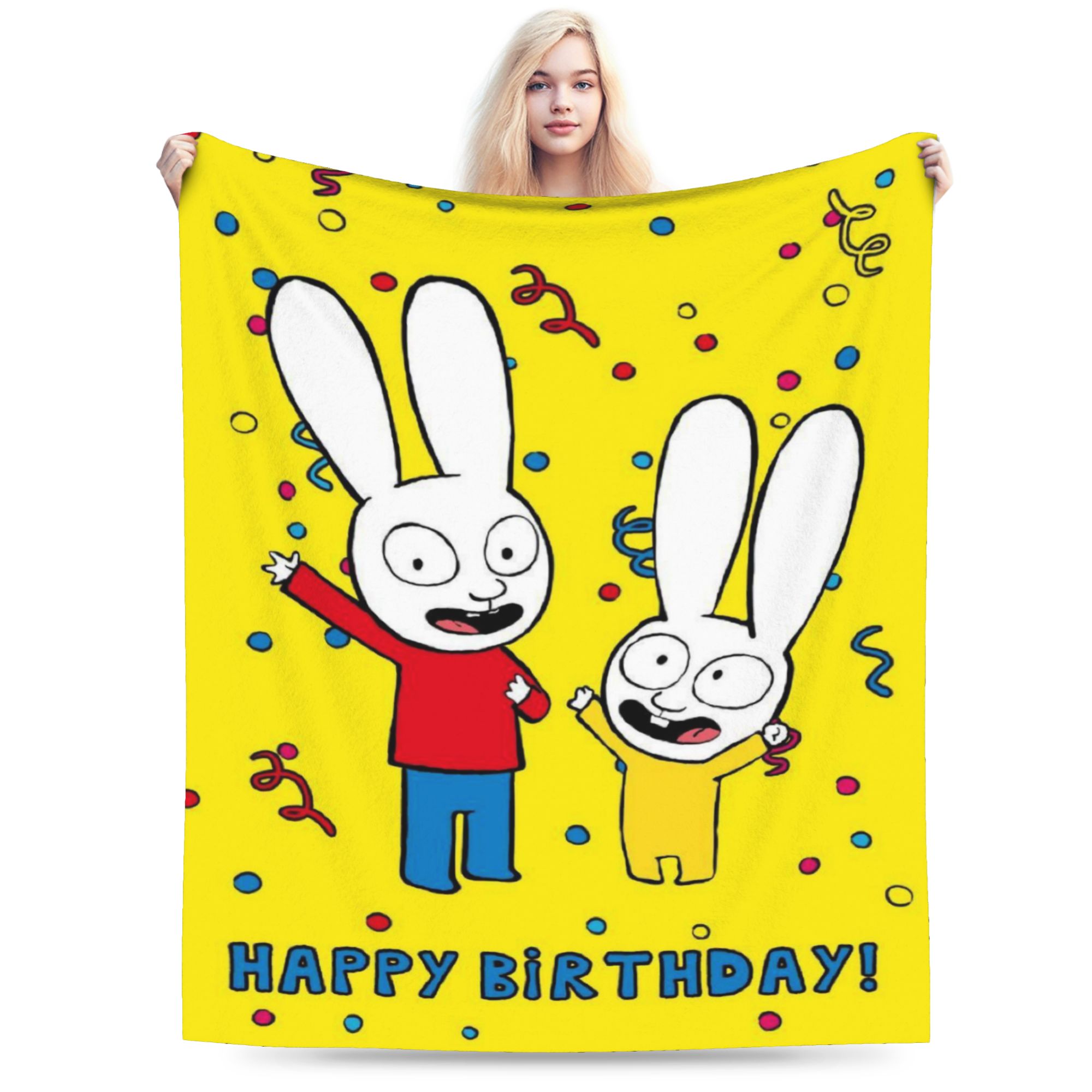 S-Simon Super Rabbit Super Sof - Cashmere Throw Blanket 评论和价格