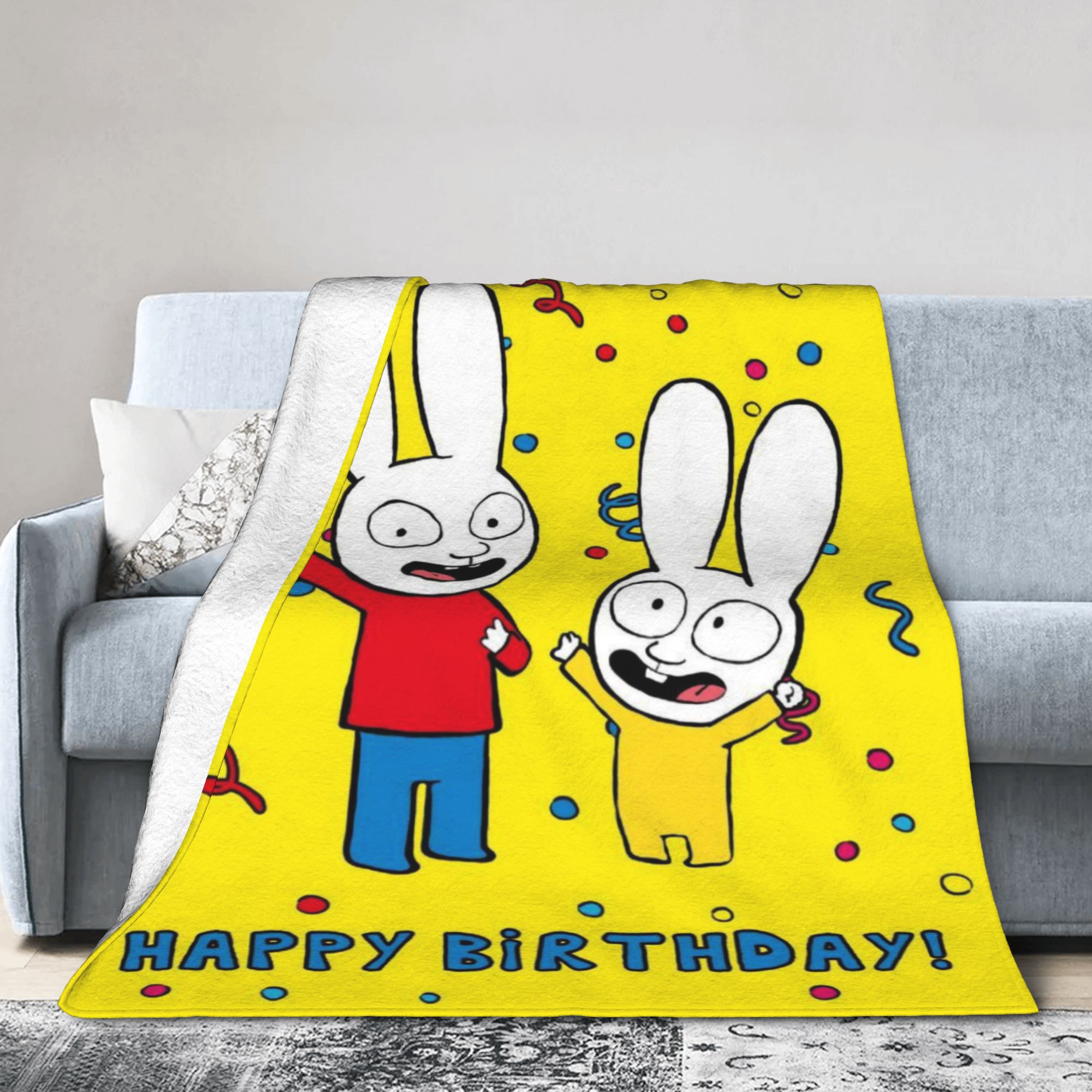 S-Simon Super Rabbit Super Sof - Cashmere Throw Blanket 评论和价格