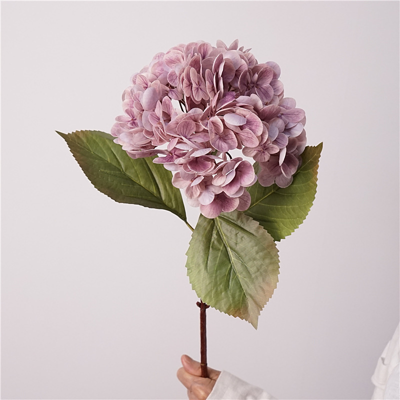 4Pcs High-end Latex Hydrangea  - Quiet Luxury Lifestyle 评论和价格