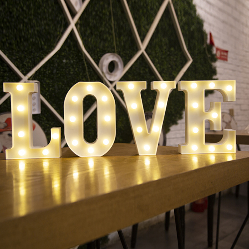 Luxury Alphabet Letter LED Lig - Quiet Luxury Lifestyle 评论和价格