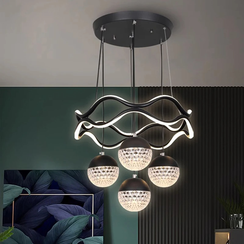 Modern LED Pendant Light Gold/ - Quiet Luxury Lifestyle 评论和价格