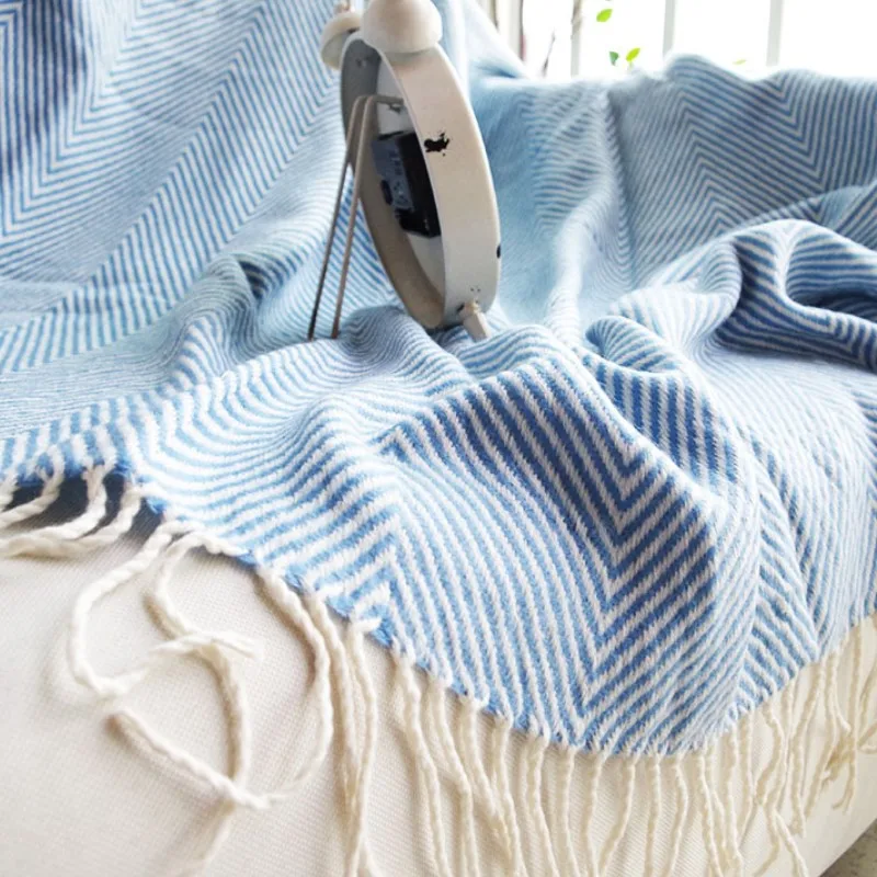 yesThrow Blanket with Tassels  - Cashmere Throw Blanket 评论和价格