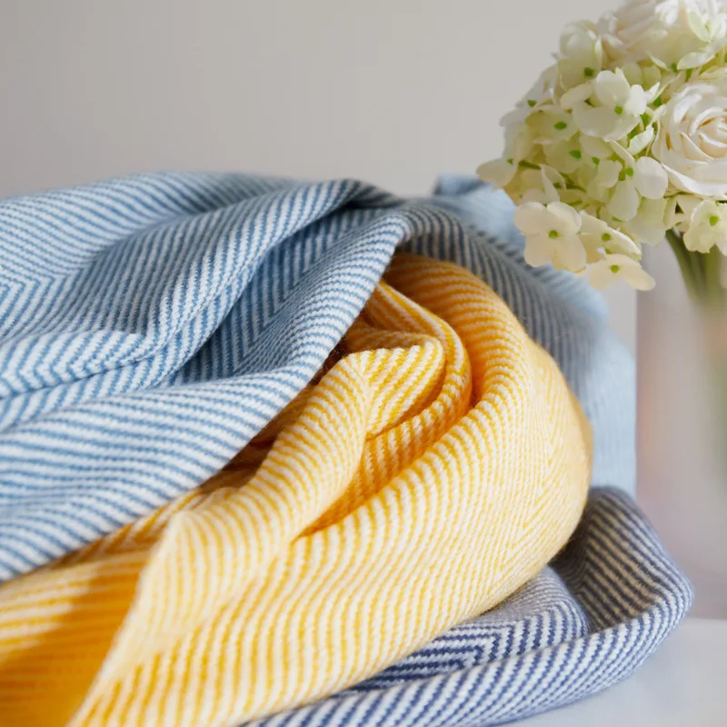 yesThrow Blanket with Tassels  - Cashmere Throw Blanket 评论和价格