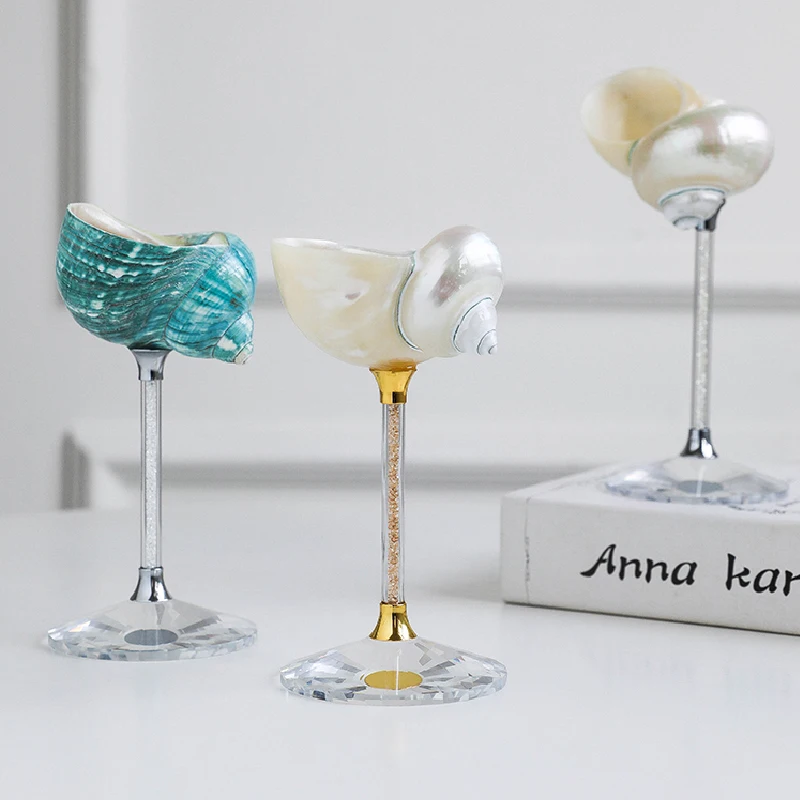 Natural Conch Shell Goblet Cre - Quiet Luxury Lifestyle 评论和价格