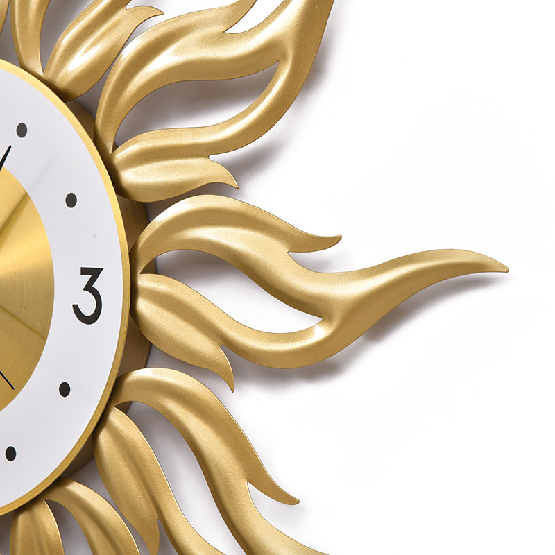 Nordic Gold Wall Clock Living  - Luxury Lifestyle Watches 评论和价格