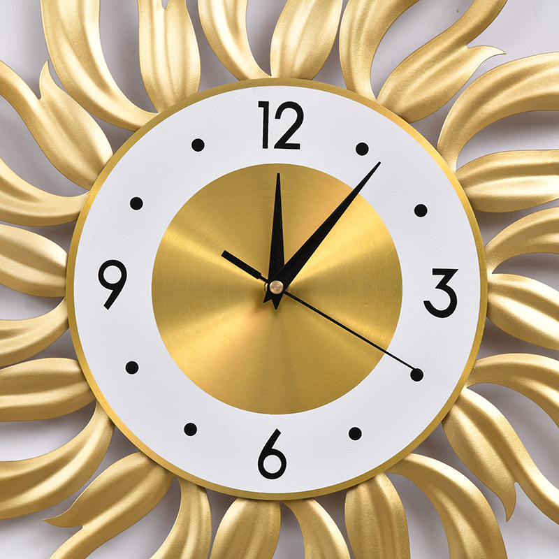 Nordic Gold Wall Clock Living  - Luxury Lifestyle Watches 评论和价格
