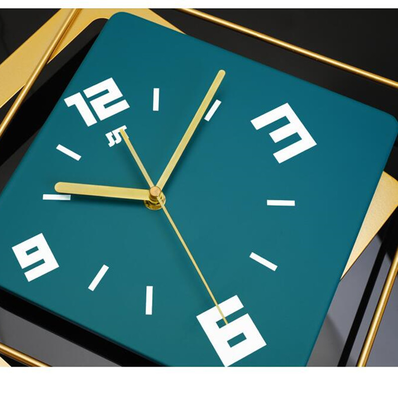 3D Nordic square Swing Wall Cl - Luxury Lifestyle Watches 评论和价格