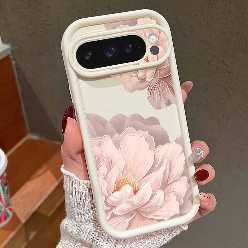 Pink Flowers Patterned Soft TP - Google Pixel 8A 评论和价格