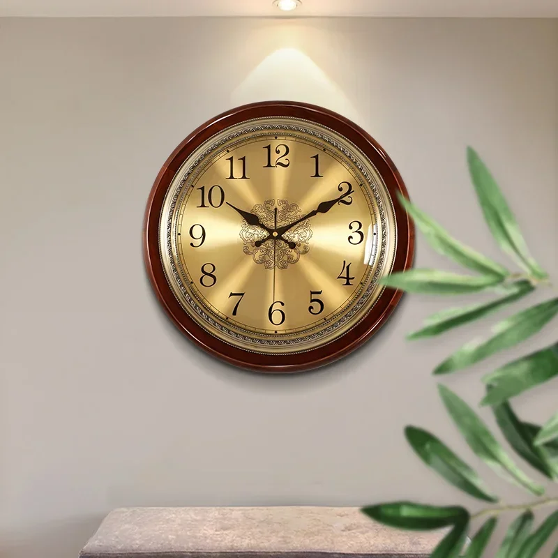 Luxury Wood Wall Clock Metal R - Luxury Lifestyle Watches 评论和价格
