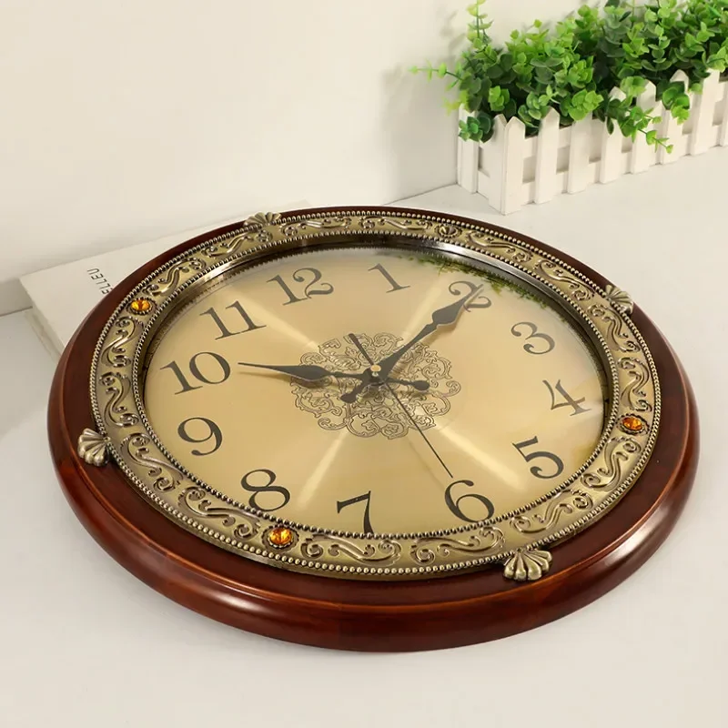 Luxury Wood Wall Clock Metal R - Luxury Lifestyle Watches 评论和价格