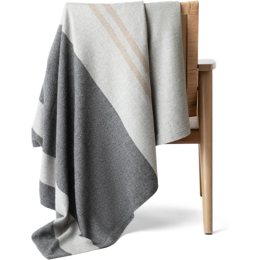 100% Pure Cashmere Throw Blank - Cashmere Throw Blanket 评论和价格