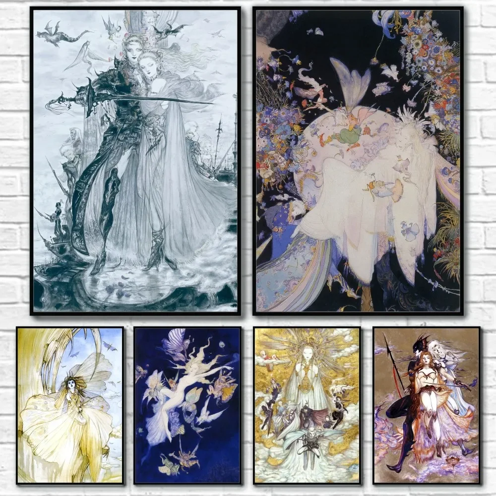 Yoshitaka Amano Final Fantasy  - Quiet Luxury Lifestyle 评论和价格